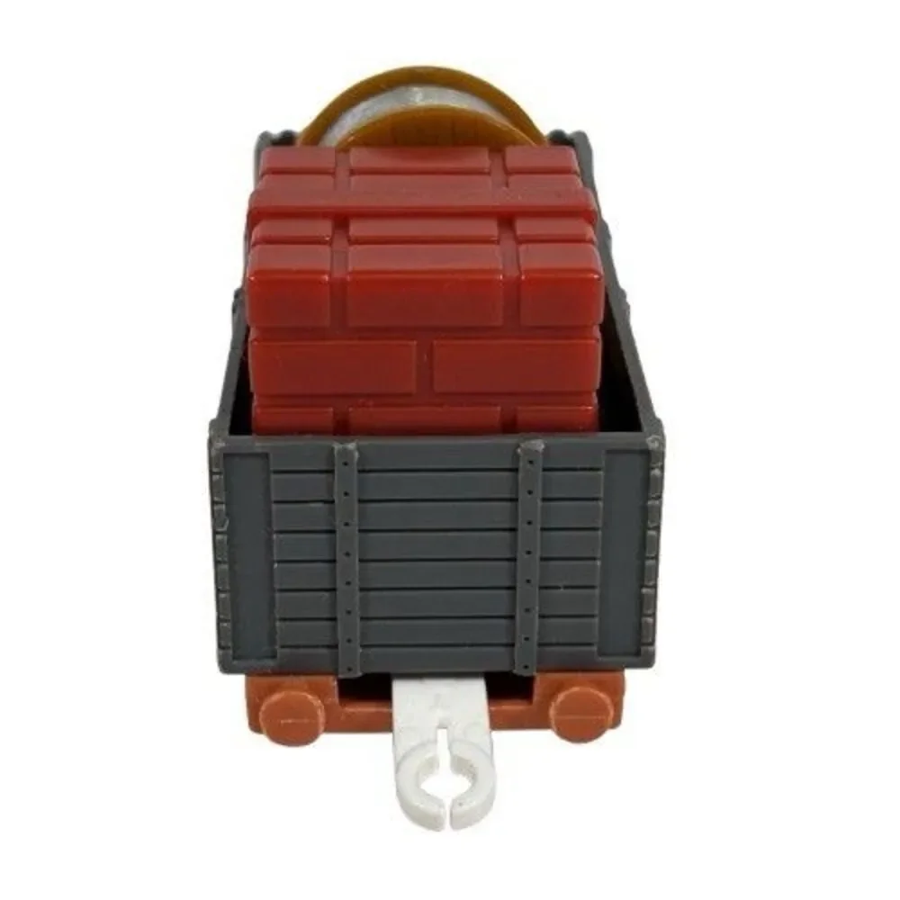 Thomas & Friends Trackmaster S.C. Ruffey Cargo Bricks Wire Spool Coil Car TOMY